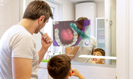 مرآة الحمام الذكية Fitbathmirror، الخيار الأول لتجديد حمامك