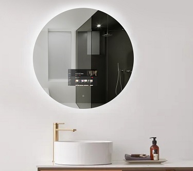 مرآة Fitbathmirror الذكية ذات الإضاءة الخلفية مقابل المرآة ذات الإضاءة التقليدية