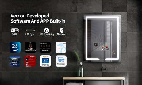 هل مرآة الحمام LED متعددة الوظائف Fitbathmirror هي الاتجاه الجديد؟