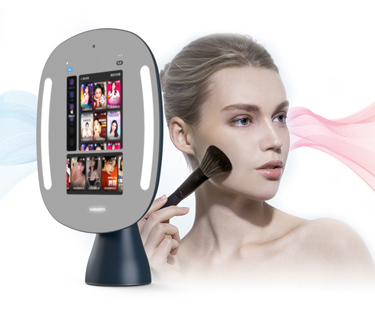 رفيق مكياج جيد------مرآة مكياج ذكية من Fitbathmirror